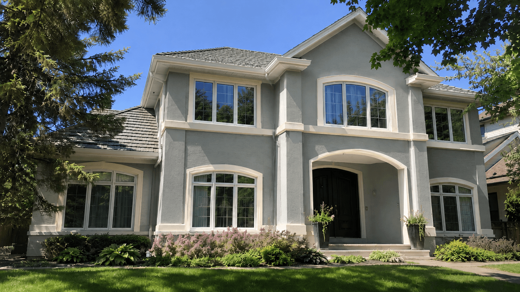 Stucco & Brick after — Stucco Project 3