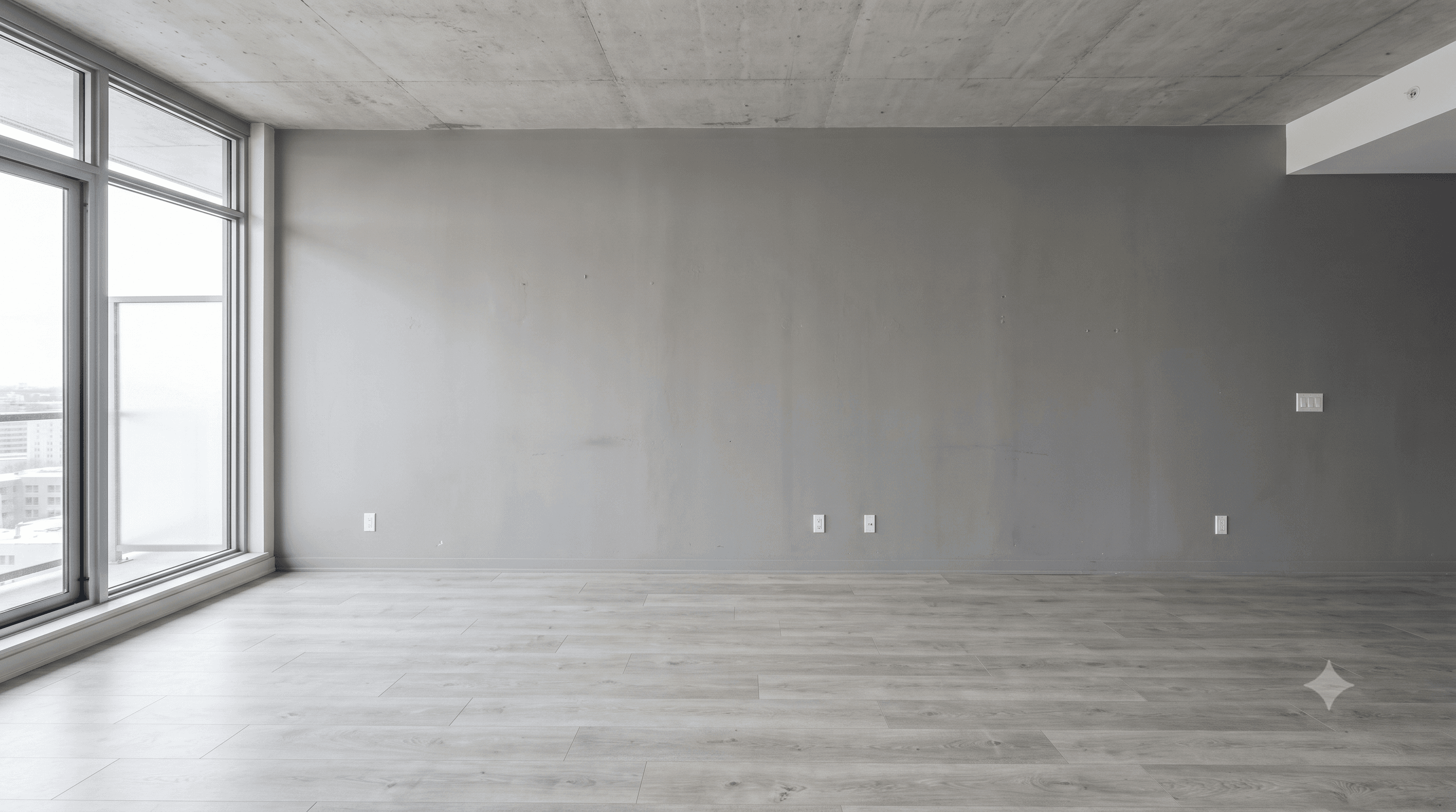 See the Transformation before — Accent Wall 1