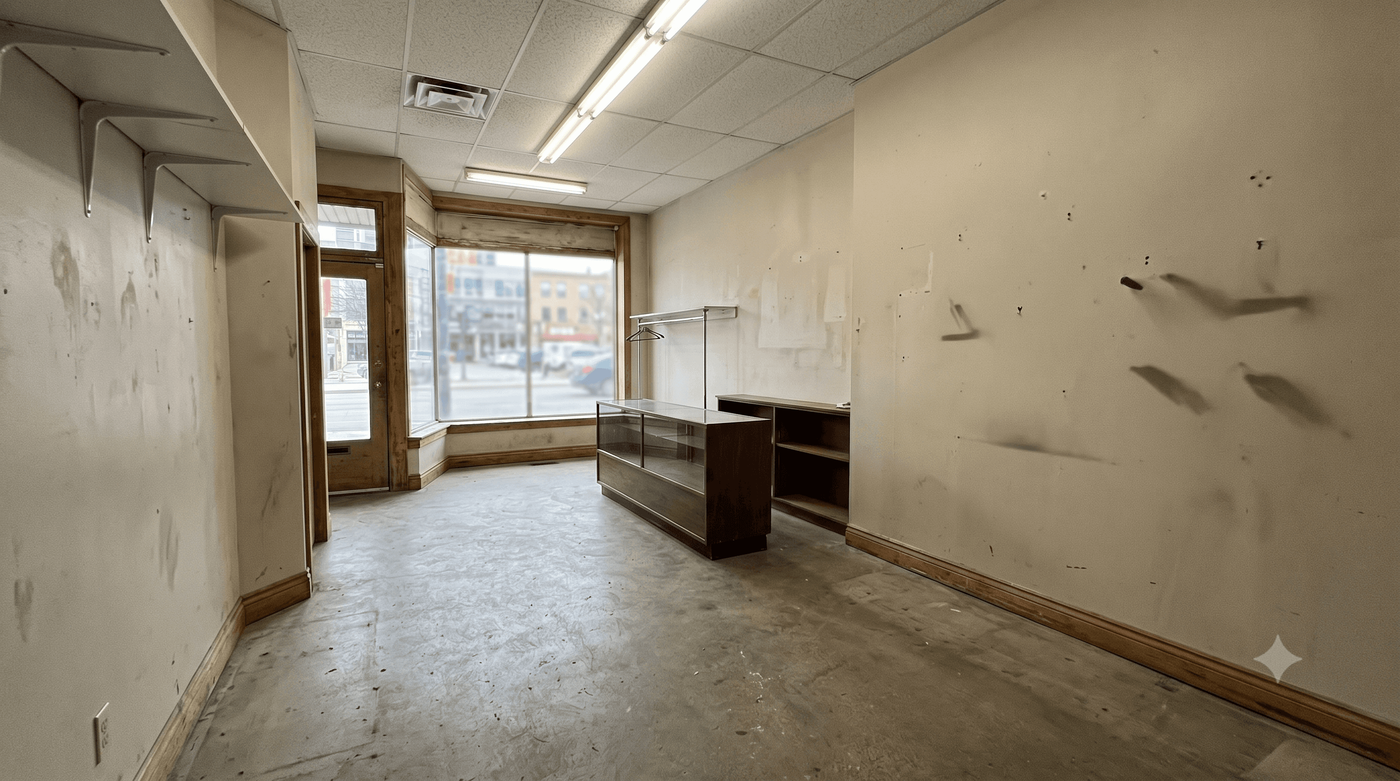 Commercial painting project 6 before photo in Winnipeg