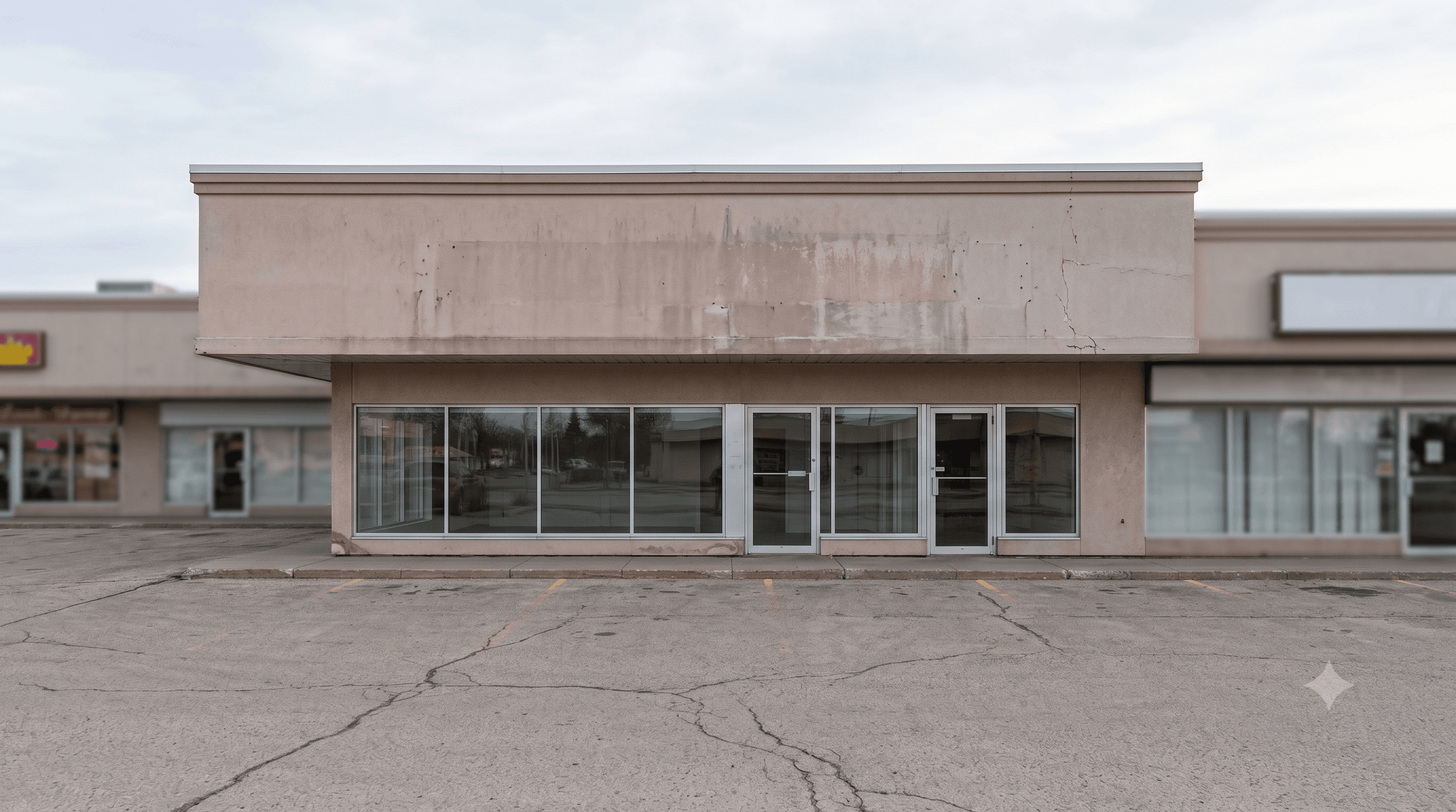 Commercial painting project 9 before photo in Winnipeg