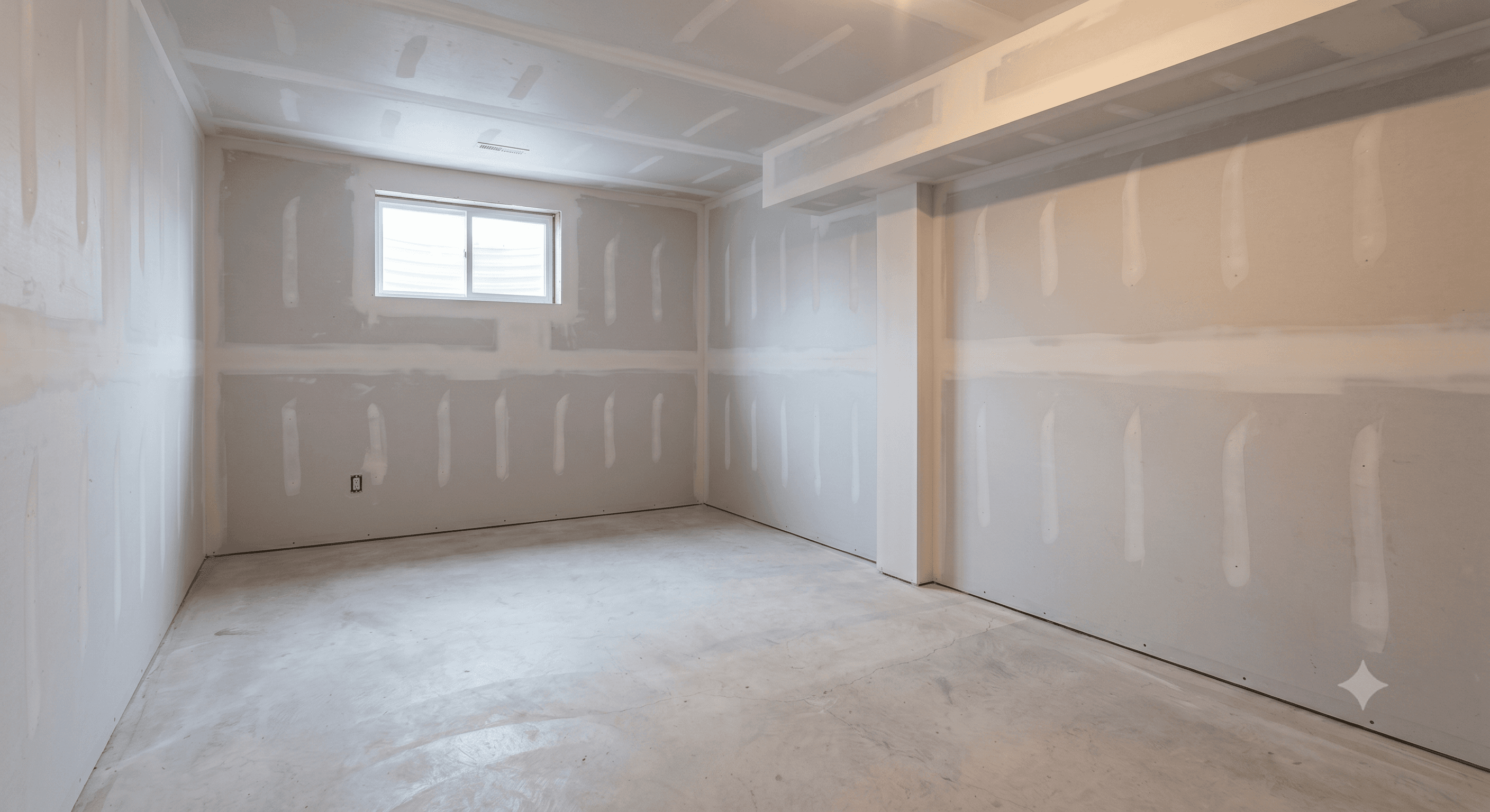 See the Transformation after — Drywall Project 1