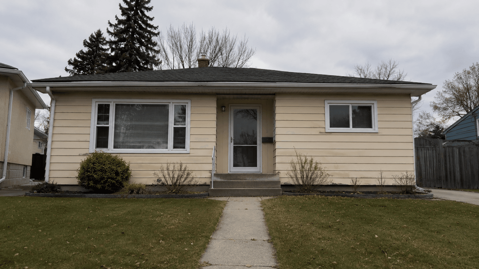 See the Transformation before — Siding Project 1